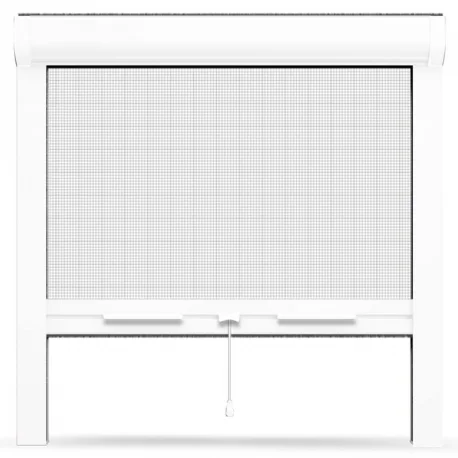 Mosquitera Enrollable color blanco