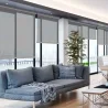 Estor Screen Factor Apertura 5% con Galería de Aluminio 88mm