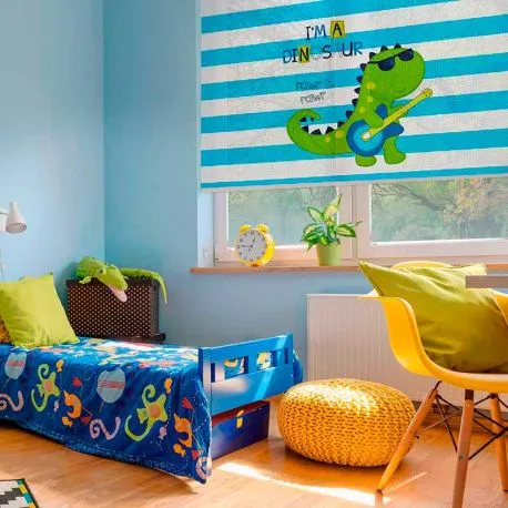 Estor Enrollable Estampado Infantil Screen 1% - Cajón Decorativo