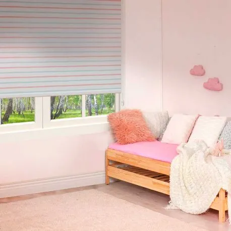 Estor Enrollable Estampado Infantil Opaco Screen Blackout