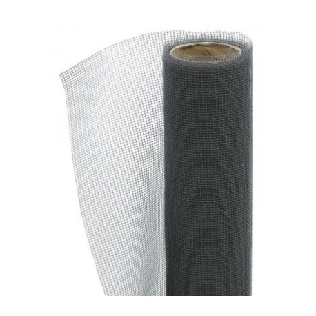 Tela de mosquitera ROLLO TELA FIBRA DE VIDRIO PARA MOSQUITERAS ANCHO 1.50m X 30m DE LARGO