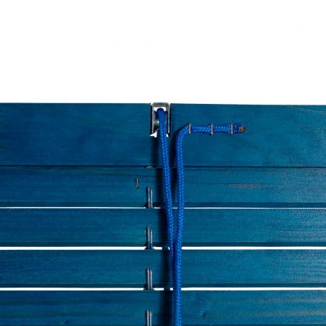 Persiana Alicantina de Madera Luxe Azul
