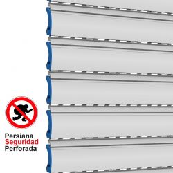 Persiana Seguridad Autoblocante Perforada