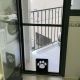 Mosquitera Metálica Gatos Puerta Abatible 1 Hoja AMERICA TotQuality
