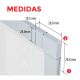 Mosquitera Magnética Ventana Fija Malla Fibra de Vidrio Neodimio TotQuality
