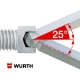 Pack 9 Llaves Allen Würth Cabeza de Bola