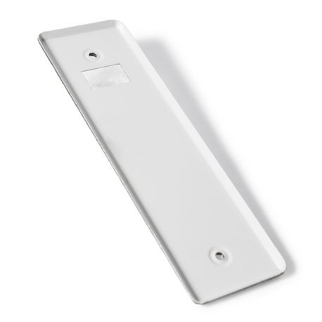 Placa recogedor Persiana Aluminio 0,5, Blanco