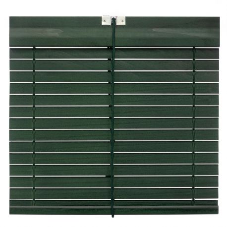 Persianas Alicantinas Madera Verde Andaluz