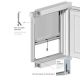 Mosquitera Enrollable EVO Z Fijación frontal con clips TotQuality