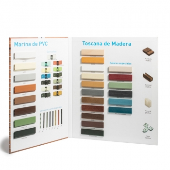 Expositor Colores Persianas Alicantinas