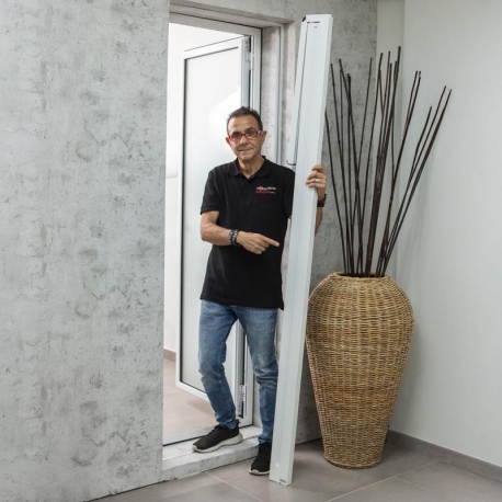 Mosquitera Enrollable Bora Top Sistema Antiviento 1 Hoja