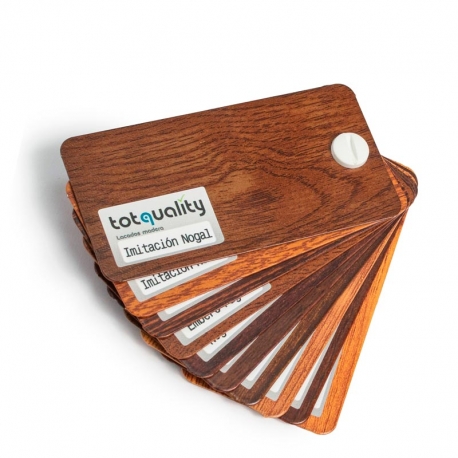 Pack Muestrario Mosquiteras Aluminio (Lisos y Texturados + Tonos Madera)