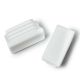 JUEGO DE TAPONES COLOR BLANCO RECTANGULAR 40X20