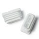 JUEGO DE TAPONES COLOR BLANCO RECTANGULAR 40X20