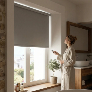 Estor Motorizado Opaco Screen BlackOut
