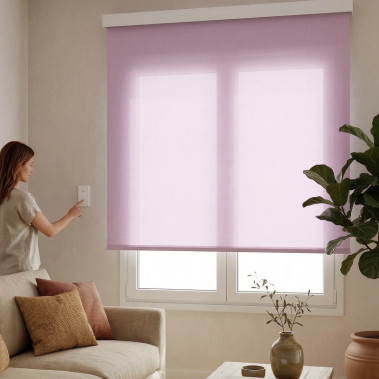 Estor Eléctrico Traslúcido Miami TotQuality - Cajón Decorativo