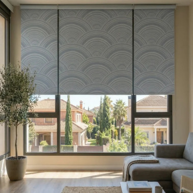 Estor Salón Opaco Blackout - Cajón Decorativo