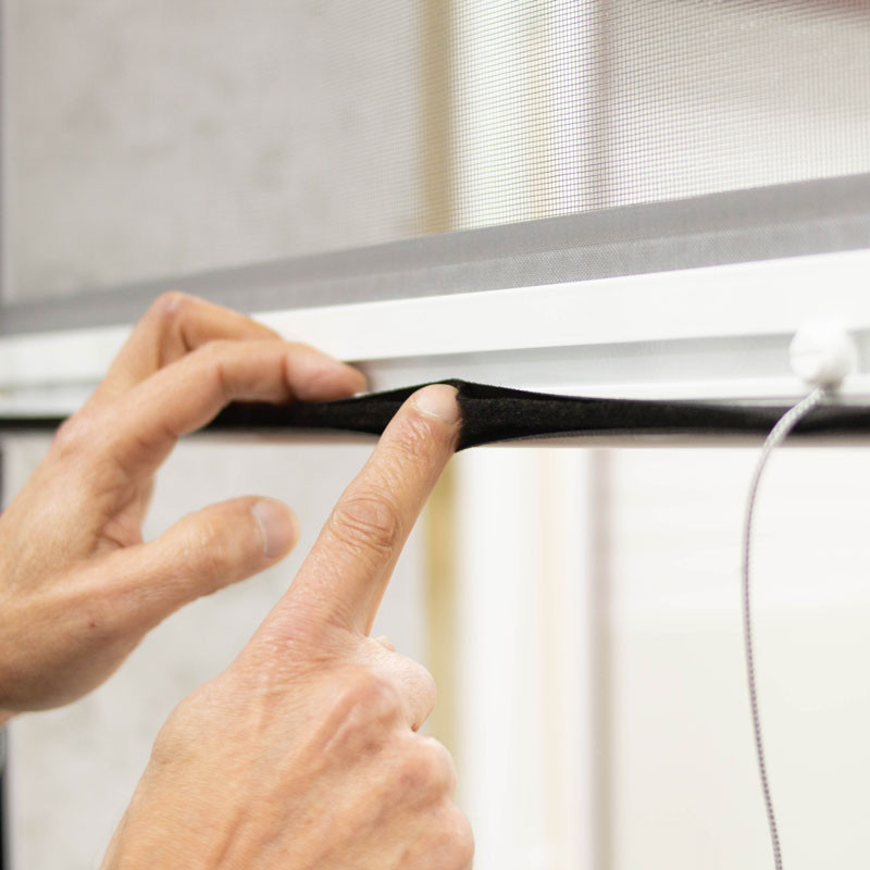 Mosquitera Enrollable Frontal a Medida | Ideal para Ventanas con Fijo
