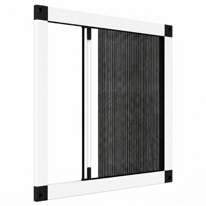 Mosquitera Plisada para Puerta 1 Hoja 15mm (Fijación Frontal)