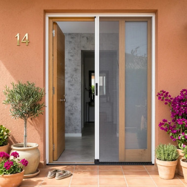 Mosquitera Enrollable para Puertas TITANIUM 1 Hoja TotQuality