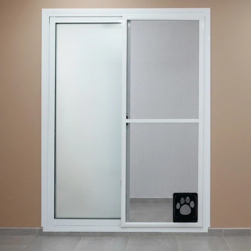 Mosquiteras Correderas con Gatera Premium Mascotas Malla PetScreen