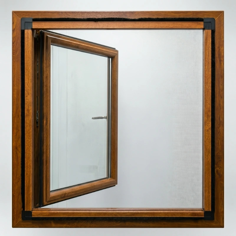 Mosquitera Fija con Ganchos para Ventanas de PVC