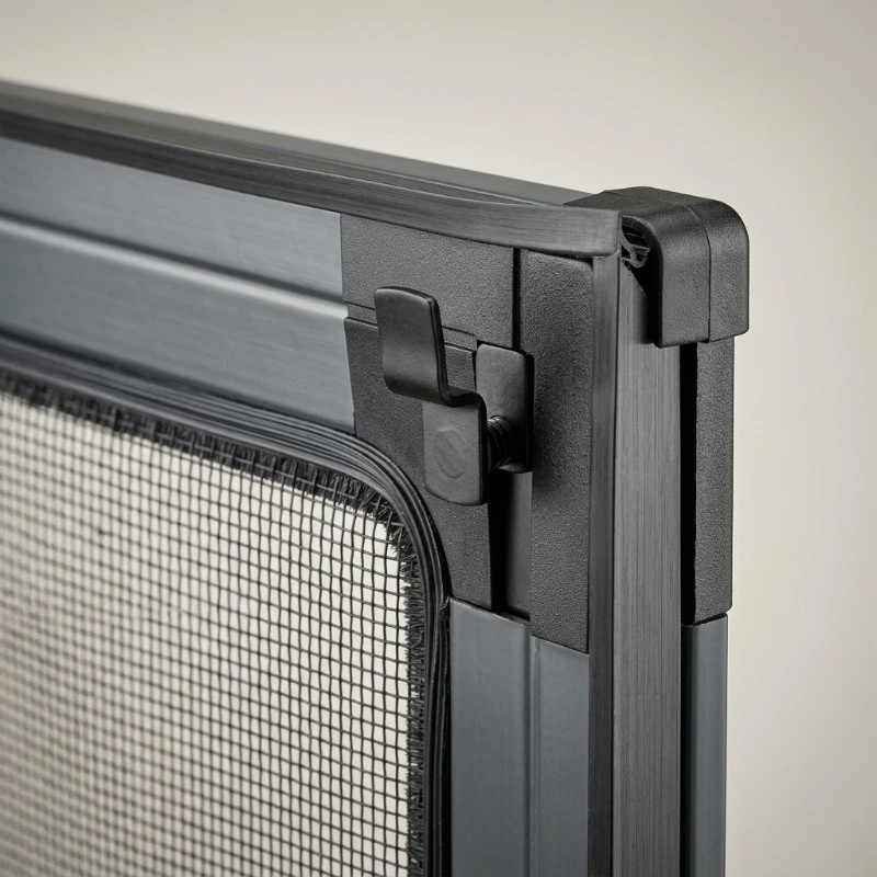Mosquitera Fija Sin Taladrar para Ventanas Abatibles de Aluminio y PVC - MOSQUIFACIL