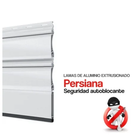 Persianas de seguridad autoblocantes