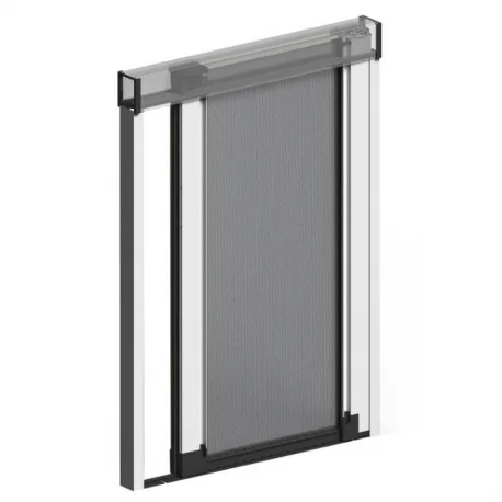 Mosquitera Enrollable Gris Lateral para Puertas Flexa 1 Hoja TotQuality