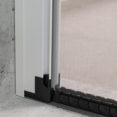 Mosquitera Enrollable Gris Lateral para Puertas Flexa 1 Hoja TotQuality