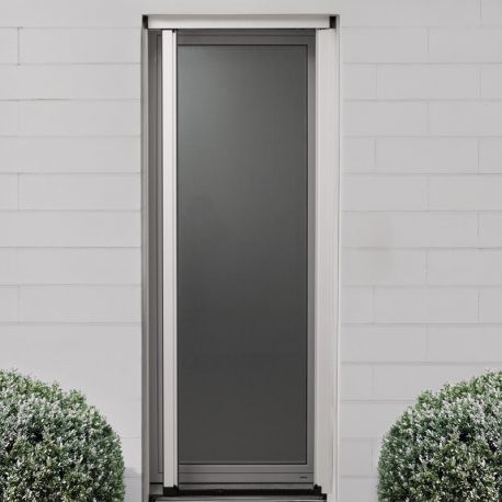 Mosquitera Enrollable Gris Lateral para Puertas Flexa 1 Hoja TotQuality