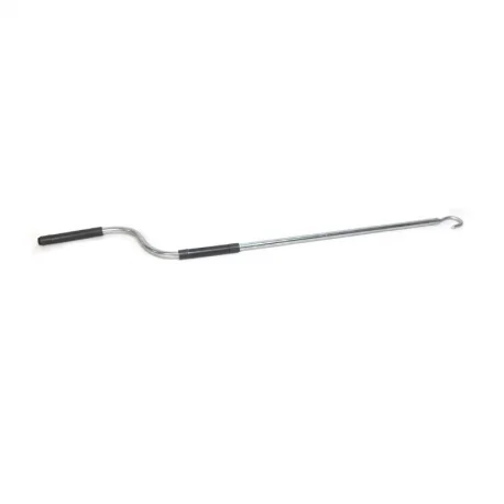 MANIVELA EXTRA LACADA GANCHO ZINCADO GRIS LARGO 1.60M