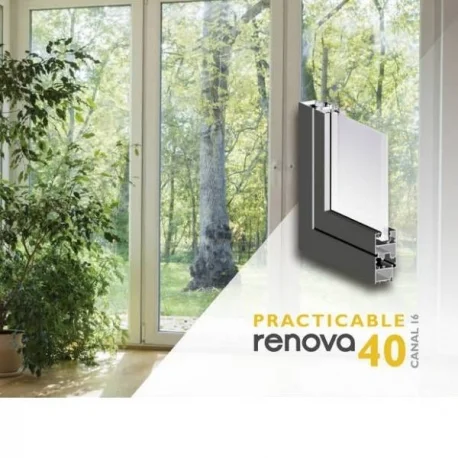 VENTANA ABATIBLE RENOVA PR 40 CANAL 16