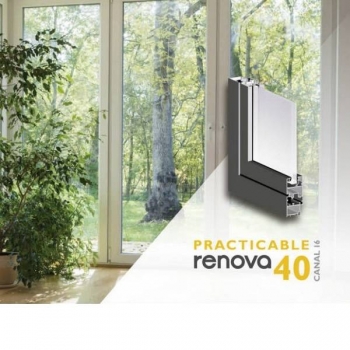 VENTANA ABATIBLE RENOVA PR 40 CANAL 16