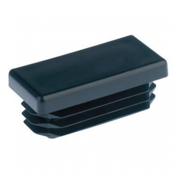 JUEGO DE TAPONES COLOR NEGRO RECTANGULAR 40X20