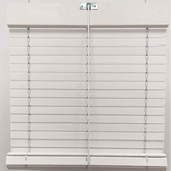 Persiana Enrollable Exterior Madera Pintado Blanco