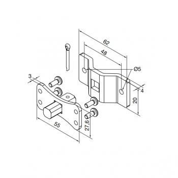 SOPORTE CAJÓNES DE OBRA MOTOR TT-GO