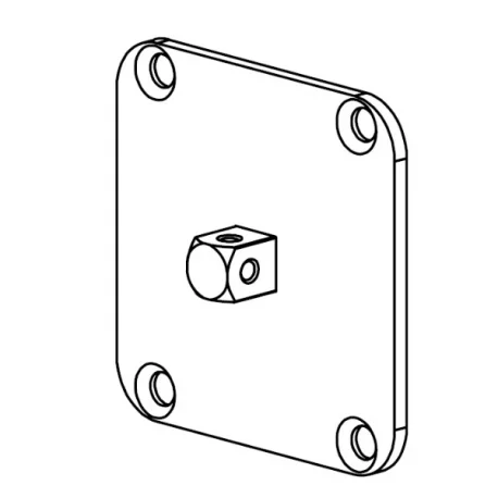 SP11650 Perno 10x10 para Soporte Obra