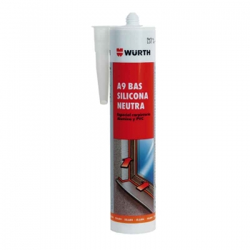 Silicona Neutra Sellador Würth Plata Mate