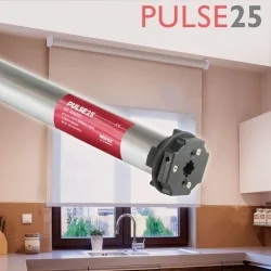 Motor Mando Tubular 35mm Nerox Pulse-25 1.2Nm