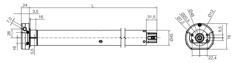 Características técnicas