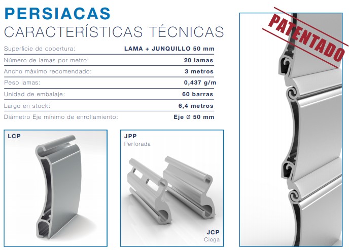 Características de nuestra persiana de seguridad