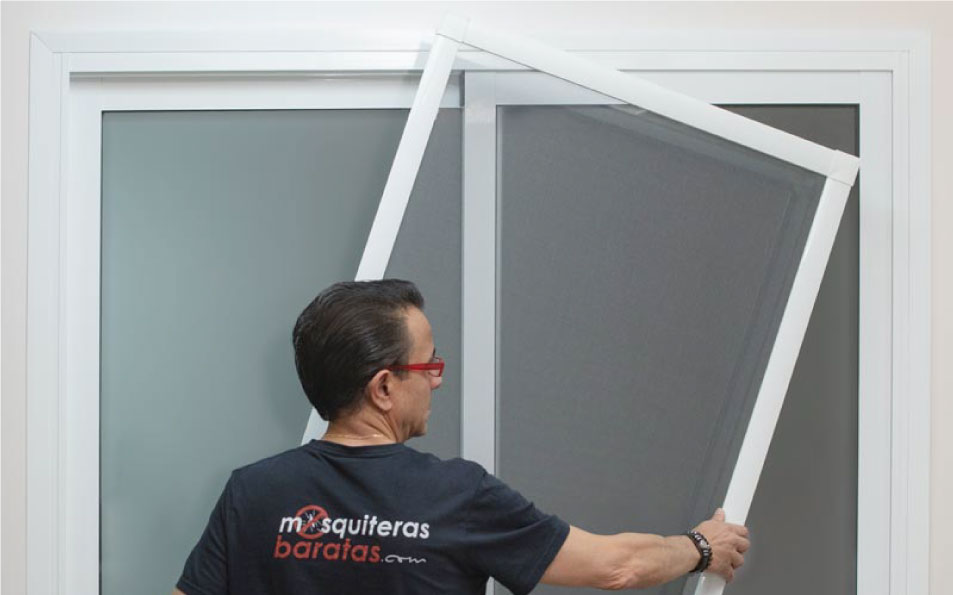 Mosquiteras correderas para puertas y ventanas