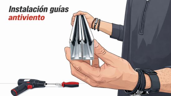 Cómo Instalar Guías Anti-viento