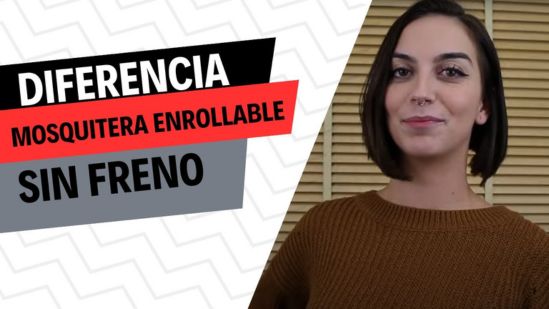¿Cómo son nuestras mosquiteras enrollables a pared?