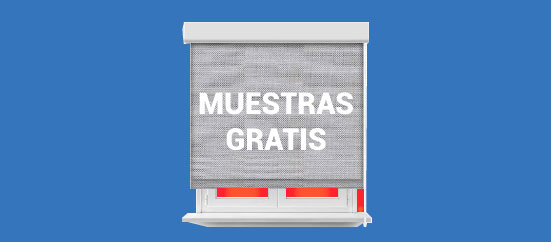 Muestras tela estor gratis