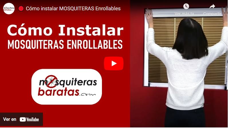 Como instalar mosquiteras enrollables