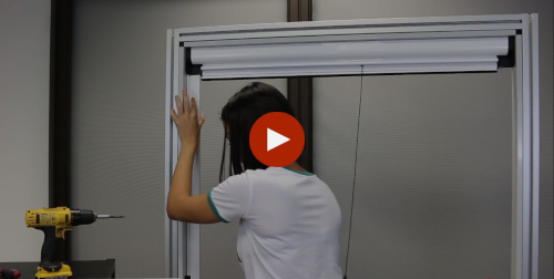 Video Instalar Mosquitera Enrollable Antiviento Cierre Criccetto